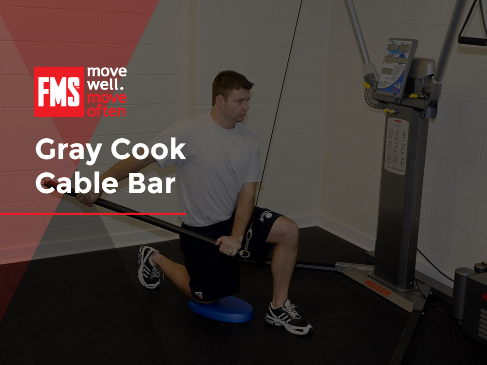 Gray Cook Cable Bar